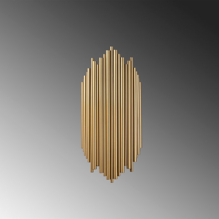 Opviq Kara - 13346 Lámpara de pared Dorada